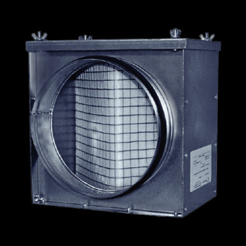Filterbox Aerostar RCF 200 | Ohne Filter, zum Einbau in Zu- und Abluftanlagen, zur Reinigung von Innen- und Außenluft von Staub, Gehäuse aus verzinktem Stahl, Reinigungsgrad G3 (EU3)