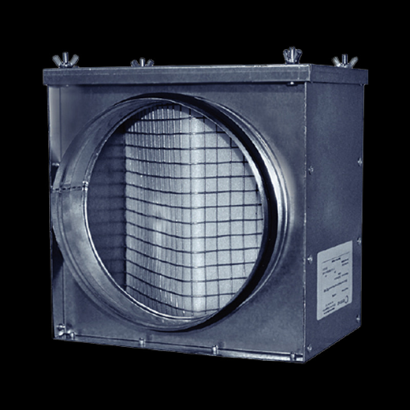 Encomende Caixa de filtro Aerostar RCF 200|Sem filtro, para instalação em sistemas de alimentação e exaustão, para limpeza de poeira do ar interno e externo, Carcaça em aço galvanizado, grau de limpeza G3 (EU3) a preços de fábrica