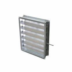 Dampers for air ducts Aerostar SRC 50-30, high-quality air flow regulation, cuts off or regulates the power of the air flow, Housing made of galvanized steel of increased strength
