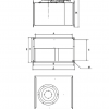 Bestel Kanaalventilator SVF 40-20/20-4E, SVF-serie, rotatiemotor, bescherming tegen oververhitting door ingebouwde thermische contacten, trapregelaars RTTT, RTTO, in het rechthoekige kanaal van het ventilatiesysteem. tegen fabrieksprijzen
