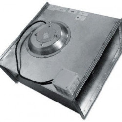  Aerostar SVB 50-30/31-4D Rohrventilator, Radial-Rohrventilator, hohe Leistung, mit Zu- und Abluft, kompatibel mit mittellangen Luftkanalsystemen, leistungsstarker dreiphasiger EC-Motor