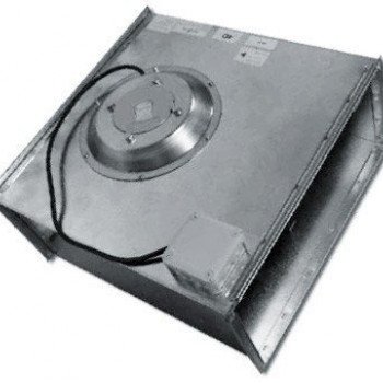  Aerostar SVB 50-30/31-4D kanaalventilator, centrifugaal kanaalventilator, hoge prestatie, met toevoer en afvoer, geschikt voor middellange luchtkanaalsystemen, krachtige driefase EC-motor