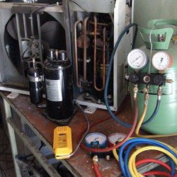 Professional repair of air conditioners