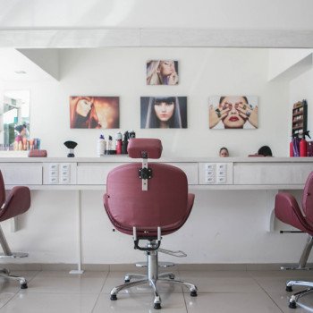 Schoonmaken in een schoonheidssalon