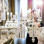 Professional cleaning of chandeliers at height