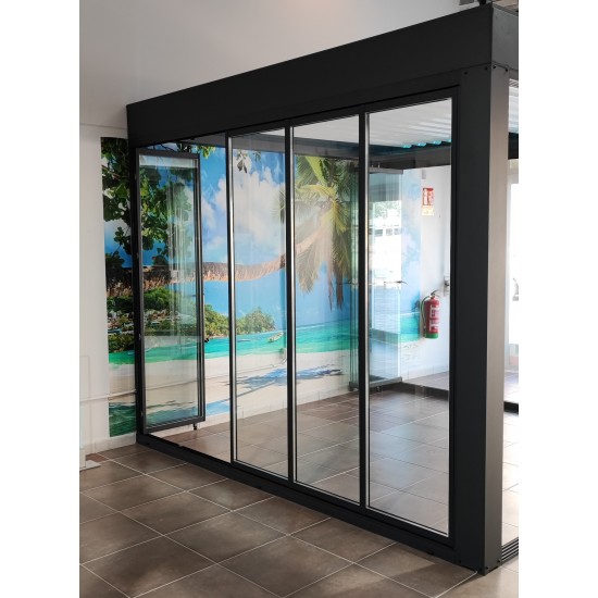 Buy Frameless glazing single-chamber tempered glass package Climalit at Factory Prices