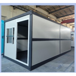  Casa Plegable Terraza Casa Modular Casa Prefabricada Tiny Home House Casas Prefabricadas Canadienses Contenedor 2500x5800, 14,5 m²