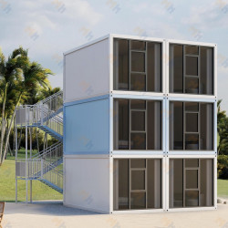 Drie verdiepingen tellend huis, 3 eenkamerappartementen 