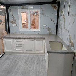 Składany Dom 3000×5800 Odpowiedni na 2 Piętra, Taras, Dom Modułowy 17,5 m², Dom Prefabrykowany, Tiny Home House, Kanadyjskie Domy Prefabrykowane, Kontener