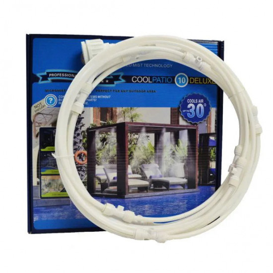 Order Misting systems for gazebo 9 meters, 12 brass nozzles, watering, humidification, cooling of open areas in Valencia at a great price Order Misting systems for gazebo 9 meters, 12 brass nozzles, watering, humidification, cooling of open areas in Valencia at a great price