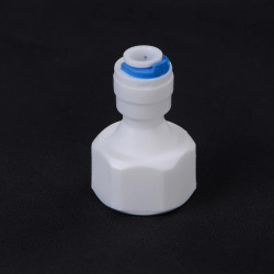 Adaptateur 1/4" tube-3/4" avec maille en acier inoxydable, avec filtre  Adaptateur 1/4" tube-3/4" avec maille en acier inoxydable, avec filtre