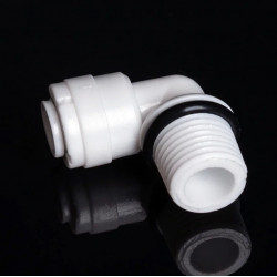  Fitting 1/4 external thread-1/4 OD tube angular