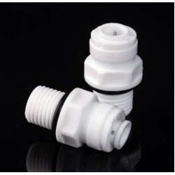  Aansluiting 1/4" buitendraad - 1/4" OD PE-buis