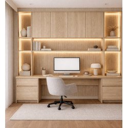 8 mm WPC Panel FM6089 Natural Oak