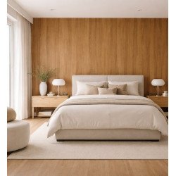 8 mm WPC Panel FM6099 Honey Wood