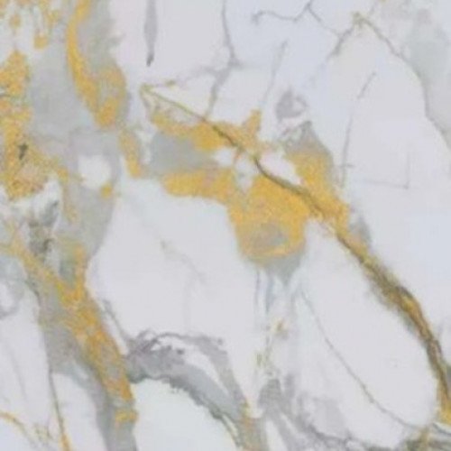Panel de pared WPC Domis Decor FM7119 — Mármol Blanco Oro, 8 mm