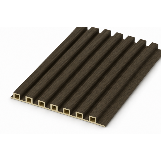WPC-lamellenpaneel voor wandbekleding, lamellenstructuur