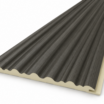 Painel com ripas em WPC FM6078 — 3000 × 148 × 15 mm