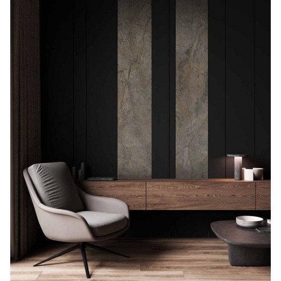 Panel de pared SPC Rocko K190 Black — 4 mm