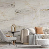 Стеновая панель SPC Rocko Marble Gold с мраморной текстурой в золотистых тонах