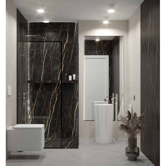 Panel de pared SPC Rocko R258 Lorento Noir — 4 mm
