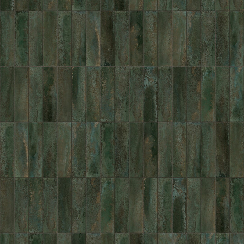 Стеновая панель SPC Rocko Kasbah Green зеленого цвета