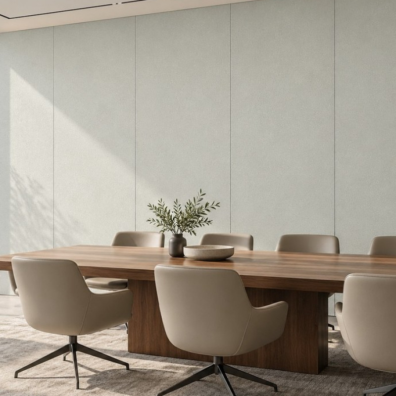 Panel de pared SPC Domis Decor DD-SPC-02 — Niebla Perla, 2880 × 1220 × 4 mm Panel decorativo SPC dd-spc-02-niebla-perla 1220 × 2800 × 4 mm