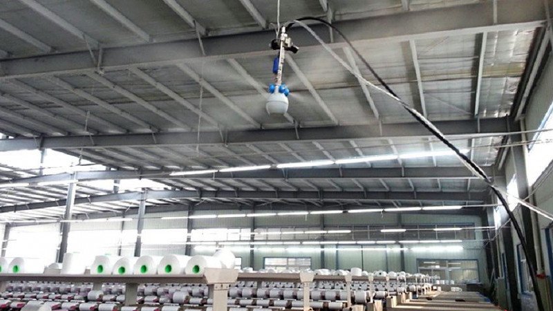 Systèmes de brumisation dans l'industrie textile