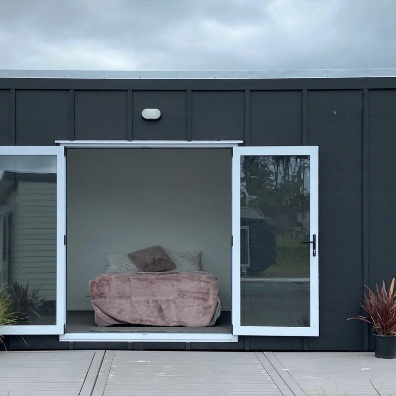 Factory for the production of Houses Domis at Producer Prices Buy Tiny house of 5m x 3m 15 m2 , studio with bathroom at Factory Prices