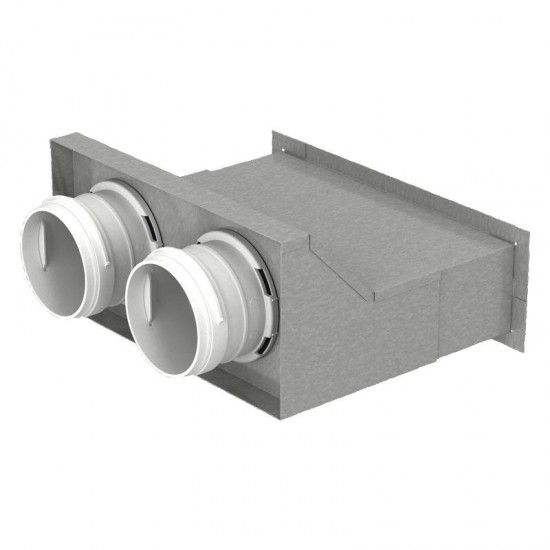  Plenum de pared FlexiVent 0832200x55/75x2