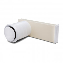 Recuperador invisível Ventoxx, 5 velocidades, 17 modos, classe de filtragem G3, eficiência de recuperação 70-91%