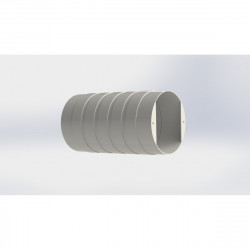 Elemento do kit Ventoxx, anel de plástico para prolongar o tubo do ventilador Ventoxx em 60-80 mm