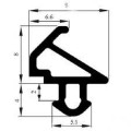 Уплотнитель kbe притвор, от влаги, от пыли , шумоизоляция, уплотнитель стекла, резиновый уплотнитель