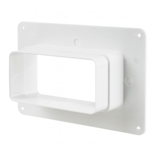  Placa de pared con brida 750