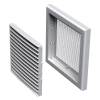 Bestel Ventilatieroosters MV 121 met aan- en afvoerrooster tegen fabrieksprijzen