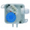 Relé de presión diferencial Aerostar, alarma de presión diferencial, presostato 30-500 Pa, PS 500 Thermokon, relé de presión diferencial (presostato) con rango de medición de presión 30...500 Pa*, para monitorizar la presión diferencial en el aire.