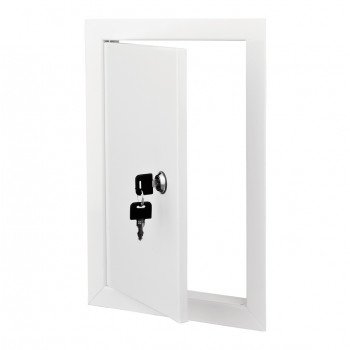  Porte d'inspection DMZ 200x250 Aérations, avec serrure