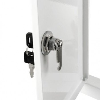  Porte d'inspection DMZ 200x400 Aérations, avec serrure