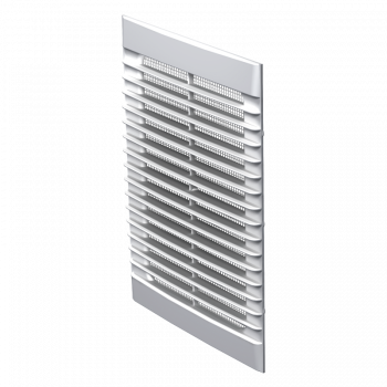  Kratka wentylacyjna MV 126-1s, 170 x 238 mm, żaluzje proste, moskitiera