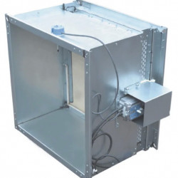  Amortecedor corta-fogo retardante de fogo FPD-120-300x200-O-M-220-T-2F com acionamento elétrico 220v