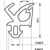 Kommerling joint de vitrage (5.8 mm), protection contre les courants d’air, isolation acoustique, joint de fenêtre, joint en caoutchouc, joint en caoutchouc Kommerling joint de vitrage (5.8 mm), protection contre les courants d’air, isolation acoustique, joint de fenêtre, joint en caoutchouc, joint en caoutchouc
