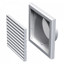  Zu- und Abluftgitter MV 100 Vs fest verstellbar 100 mm Vents