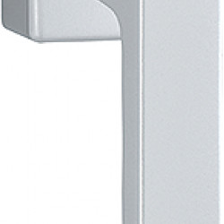 Aluminum window handle for swing-out windows