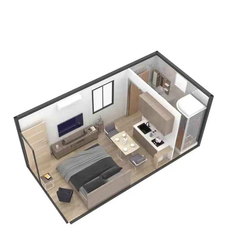 Bestel Modulair Tiny Mobile stacaravan, m2 tegen fabrieksprijzen