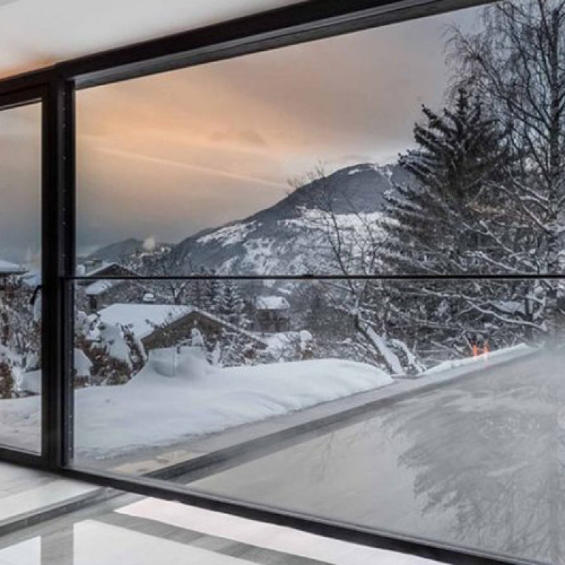 Замовити Біокліматична пергола зимова з теплим склінням 3м x 4м Pergola моторизована графіт / сірий за цінами від виробника