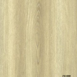 Decorative wall panel WPC Domis Decor "Light Natural ash 8 mm large size 2800mmx12200mm