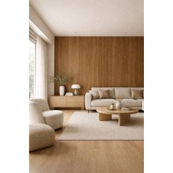 8MM Warm Nussbaum WPC Domis Decor dekorative Wandplatte mit Bambuskern und P-Typ-Schloss