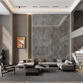 Комплект стінових панелей WPC Domis Decor FM7127set — Piedra Gris Oro, 8 mm