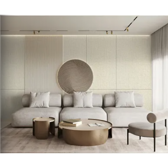 8 mm 1220x2800 SPC/WPC Wandpaneel mit verstärktem technischem Kern und P-Typ-Verbindungssystem — Fotos, Aussehen, Details