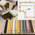 Aluminum connecting profiles for SPC/WPC wall panels — photos, appearance, details